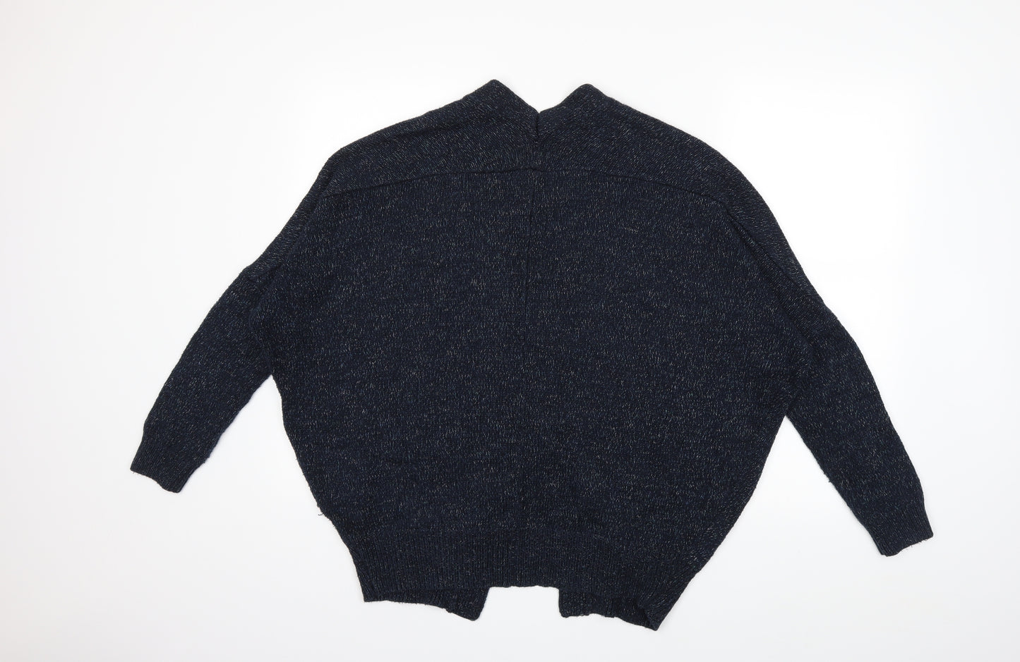 Papaya Womens Blue  Knit Cardigan Jumper Size M