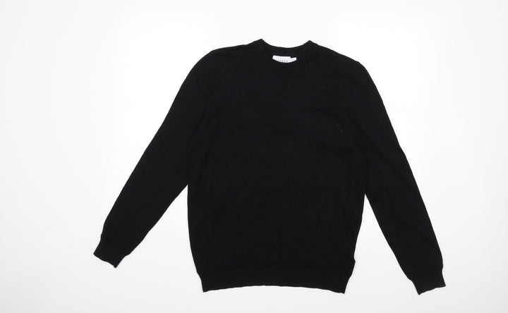 Topshop Mens Black Pullover Sweatshirt Size S