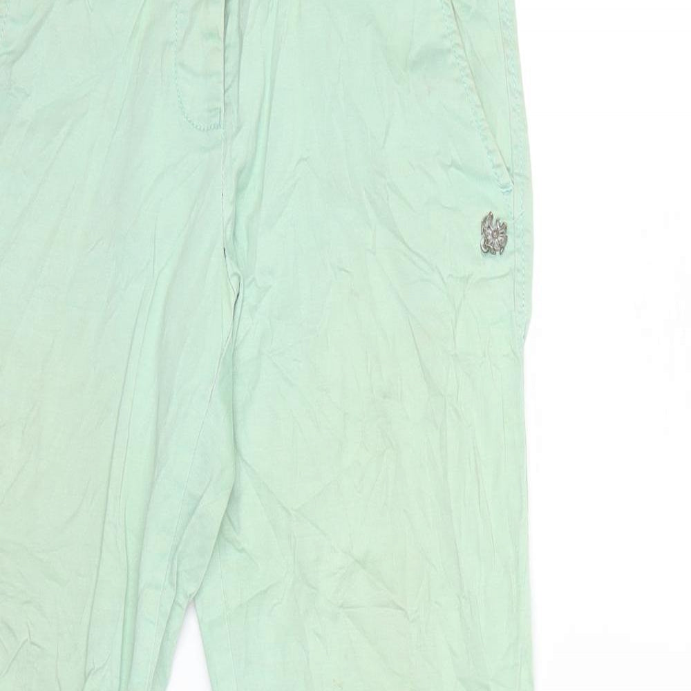 Maison Scotch Womens Green   Trousers  Size 25 in L32 in