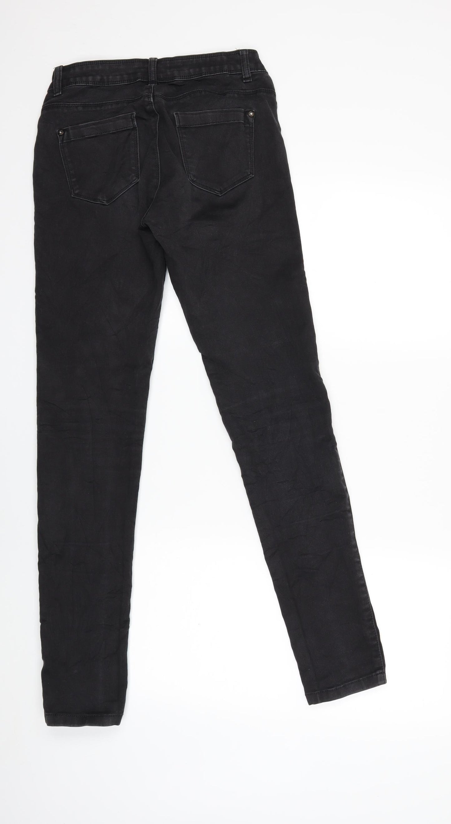 Only Womens Black  Denim Skinny Jeans Size 28 in L30 in