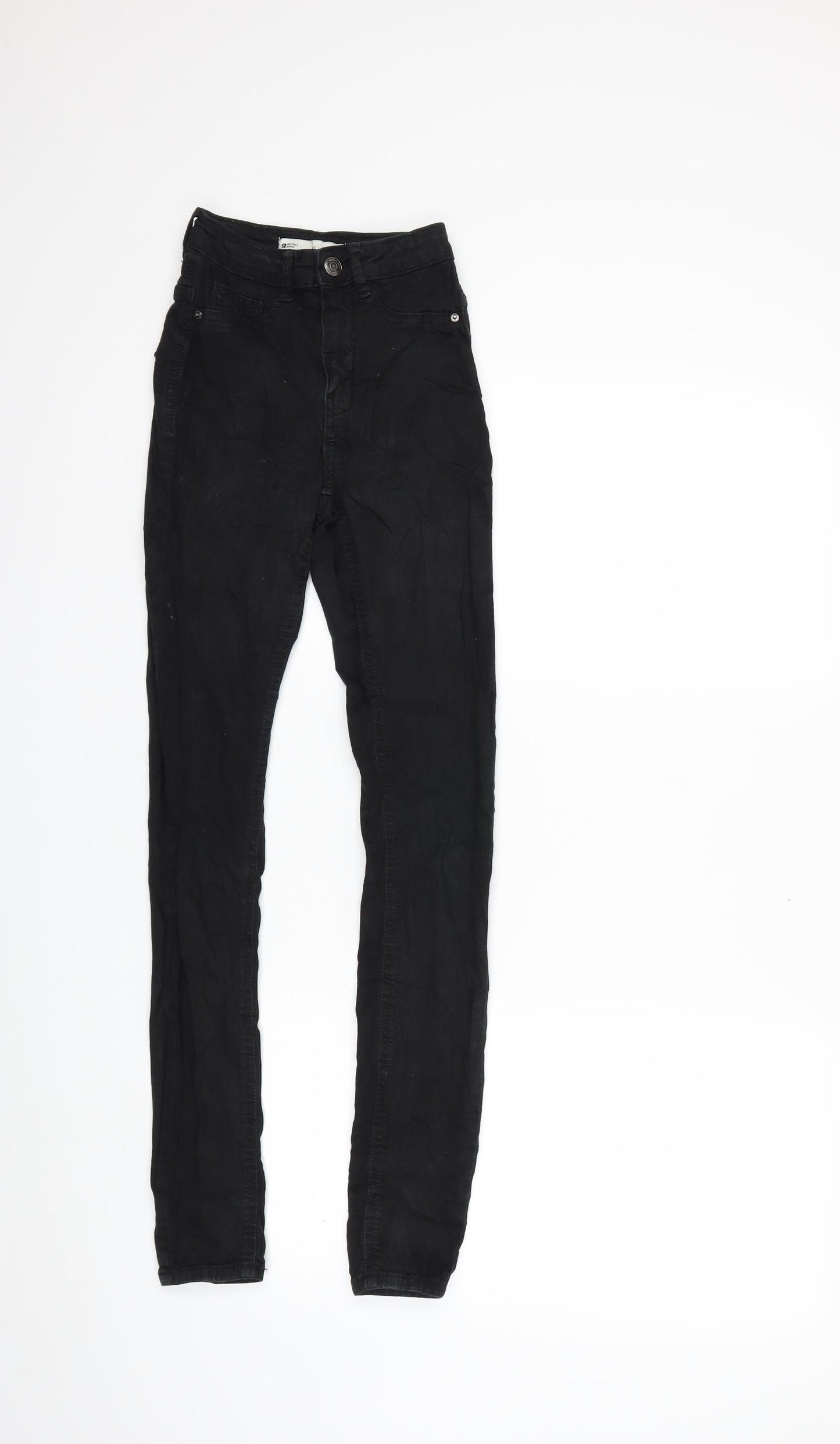 Preworn Womens Black  Denim Skinny Jeans Size XS L27 in