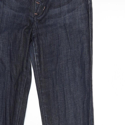 Rock & Republic Womens Blue  Denim Straight Jeans Size 25 in L30 in