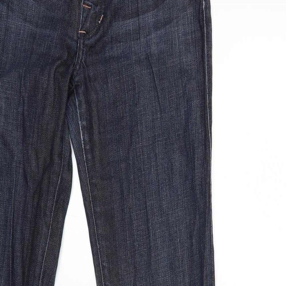 Rock & Republic Womens Blue  Denim Straight Jeans Size 25 in L30 in