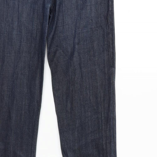 Rock & Republic Womens Blue  Denim Straight Jeans Size 25 in L30 in