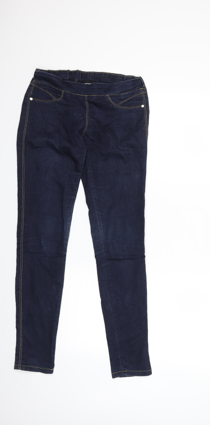TALLY WEiJL Womens Blue Denim Jegging Jeans Size 8 L28 in