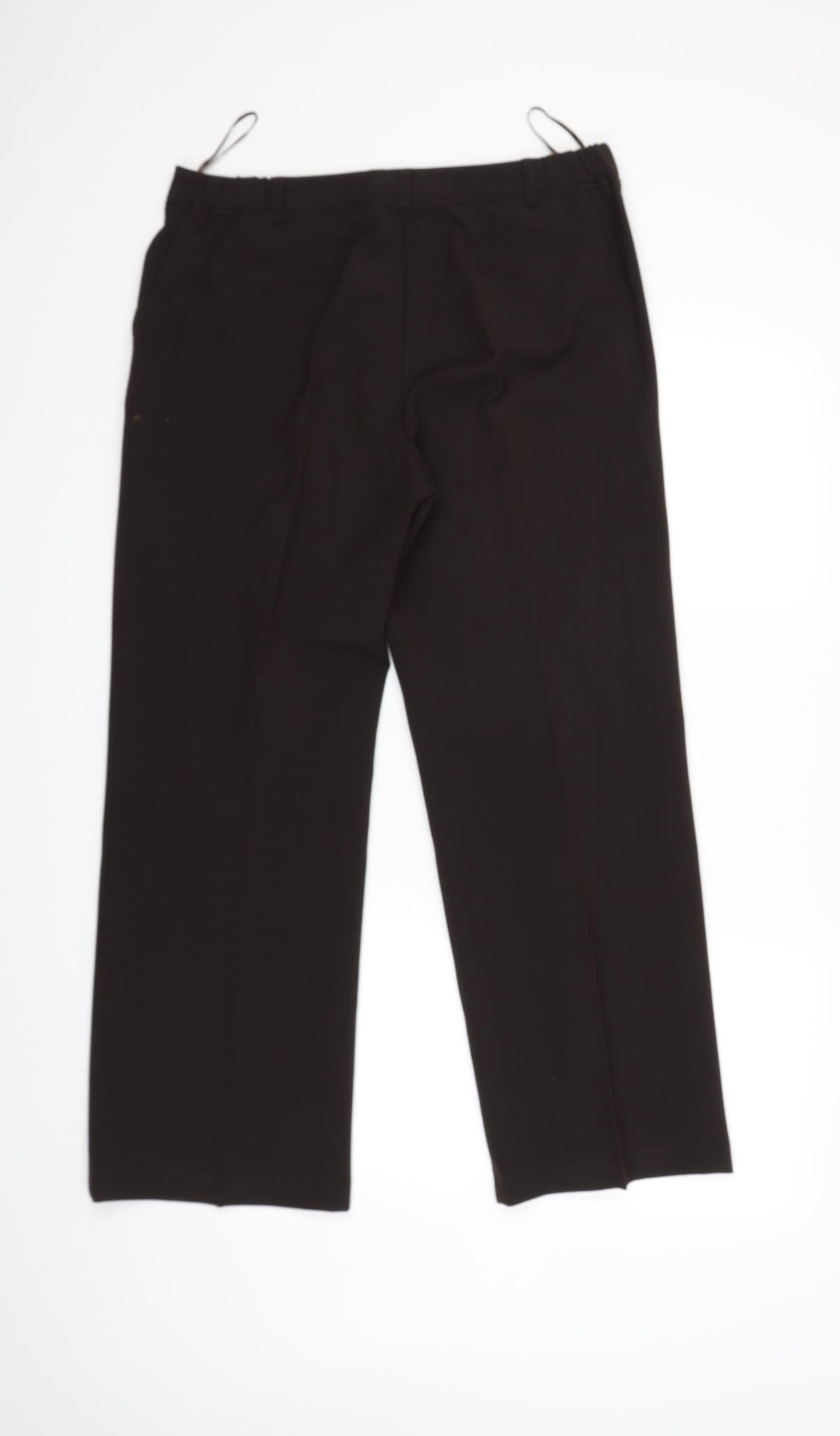 Maine Womens Brown   Trousers  Size 14 L27 in