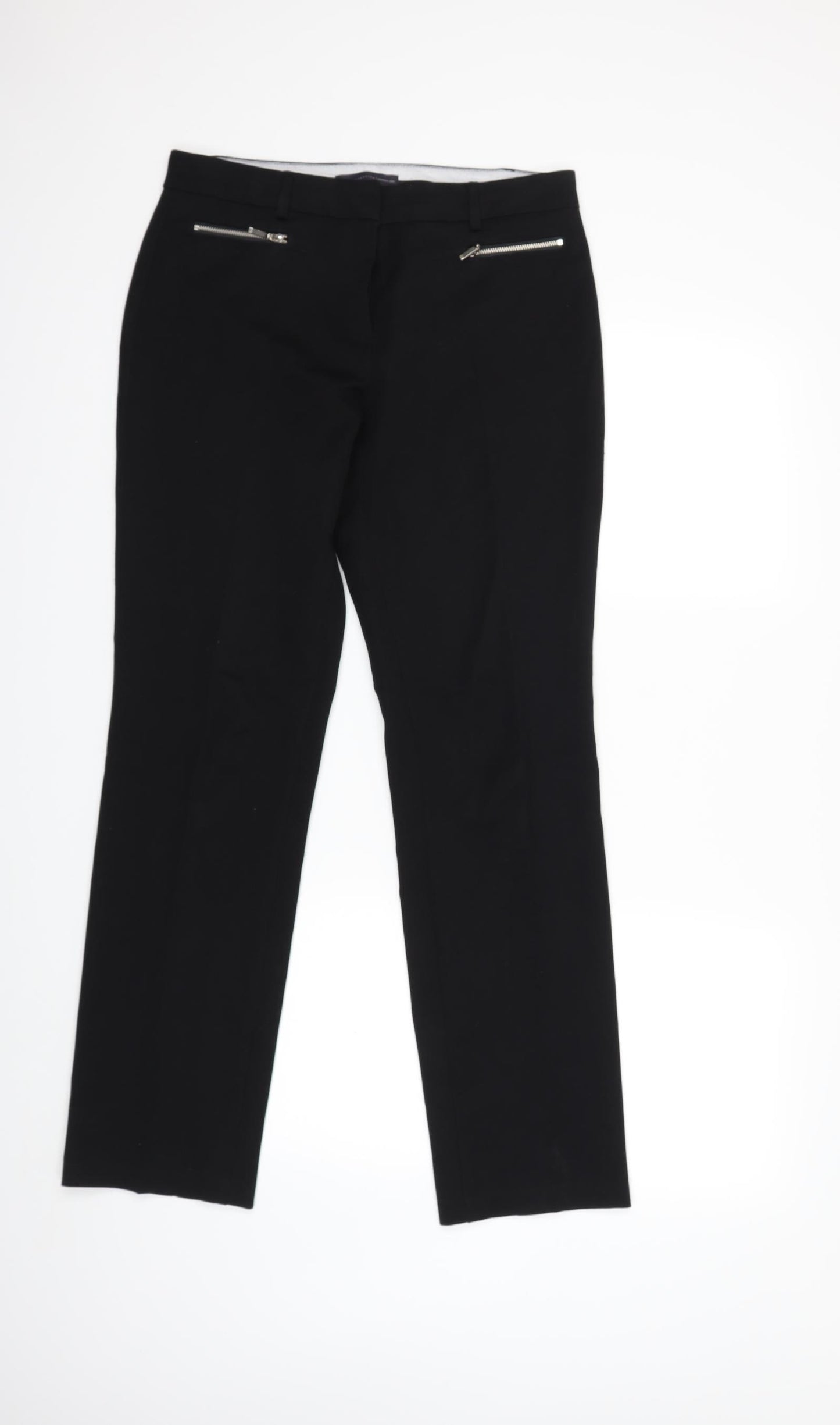 Marks and Spencer Womens Black   Trousers  Size 12 L30 in