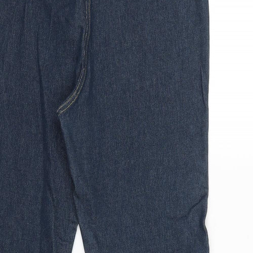 Preworn Womens Blue  Denim Flared Jeans Size 20 L29 in