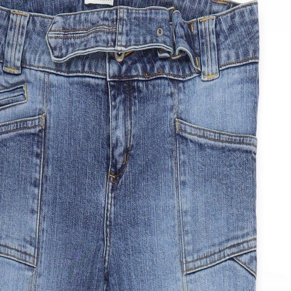 Motto Womens Blue  Denim Cropped Jeans Size 36 in L21 in