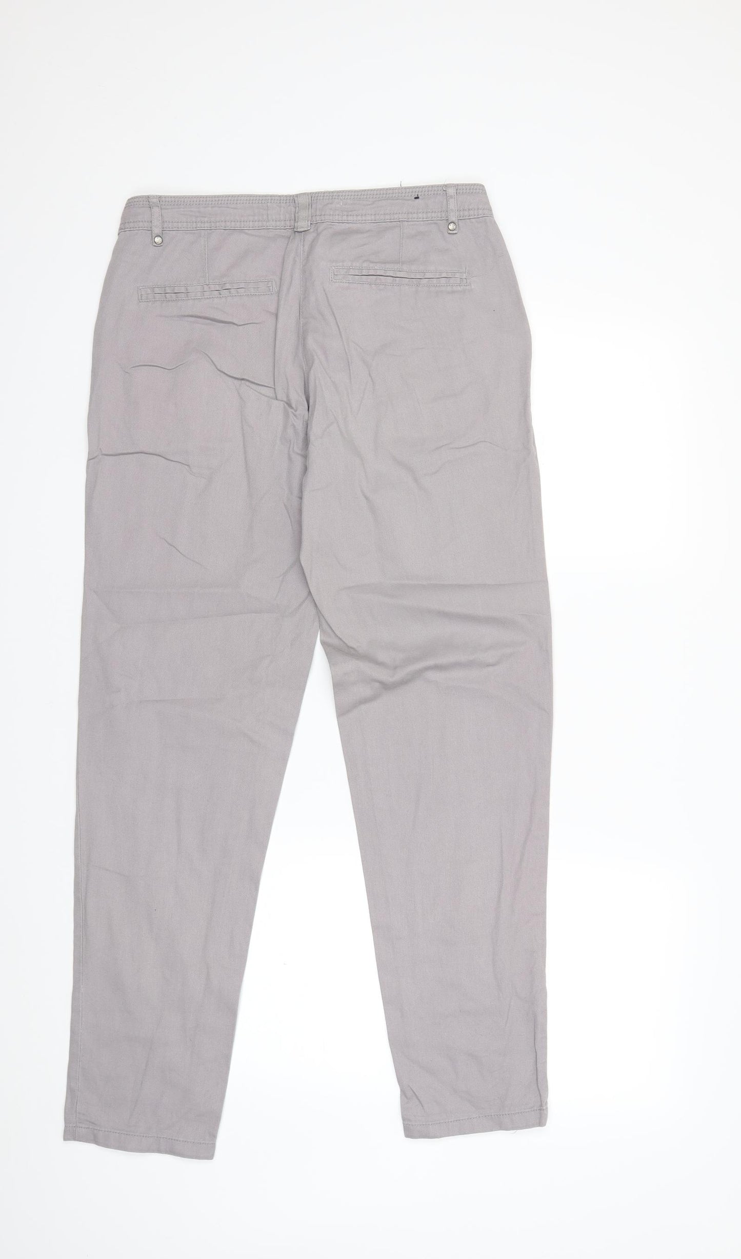 New Look Womens Grey  Denim Skinny Jeans Size 10 L29 in