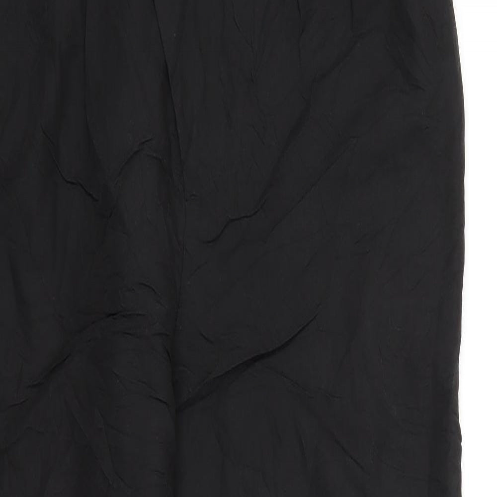 Gina Womens Black   Trousers  Size 10 L26 in