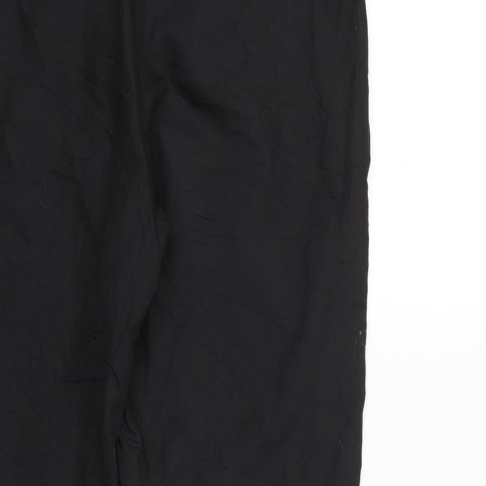 Gina Womens Black   Trousers  Size 10 L26 in