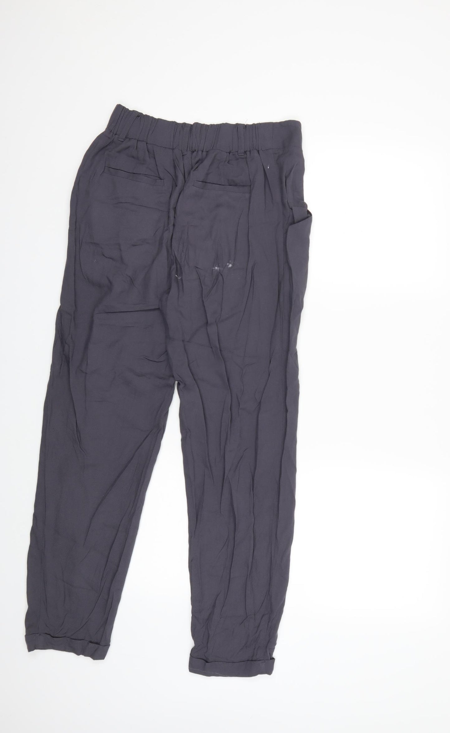 New Look Womens Grey   Trousers  Size 10 L26 in