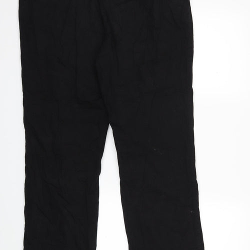 villa peoples Womens Black  Denim Straight Jeans Size 18 L31 in