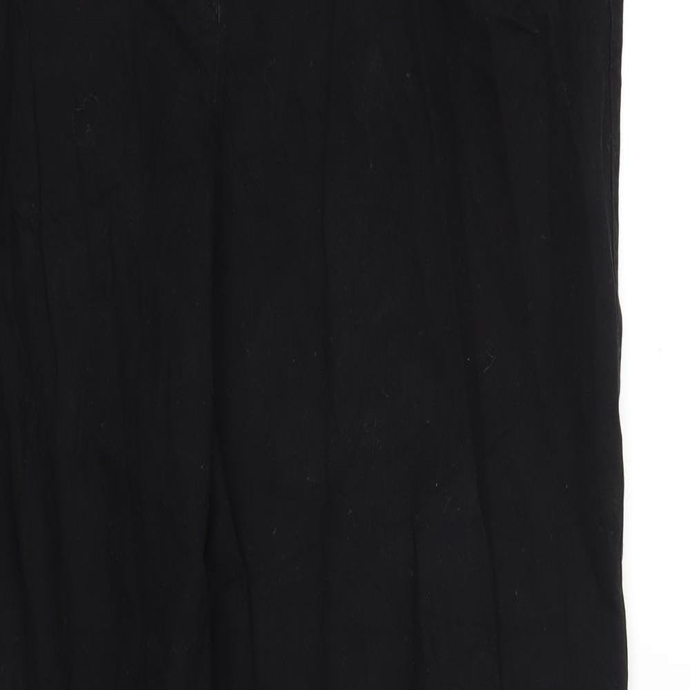 villa peoples Womens Black  Denim Straight Jeans Size 18 L31 in