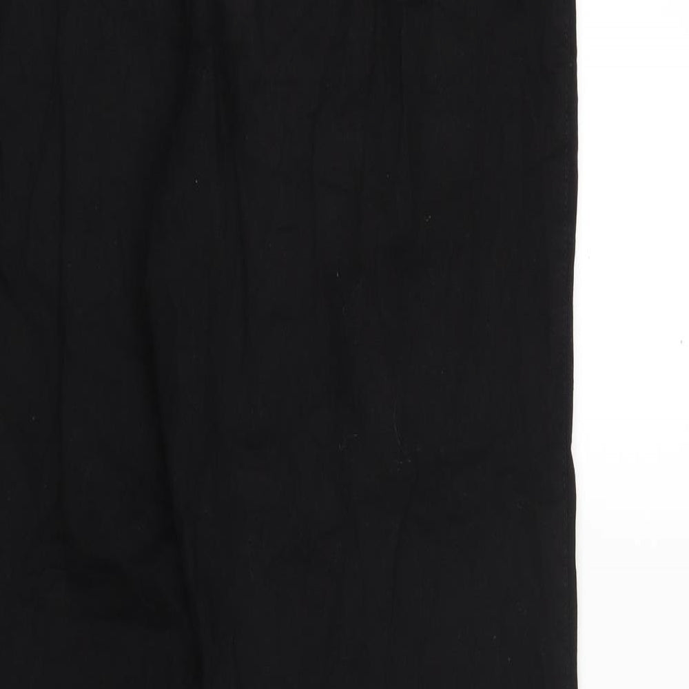 villa peoples Womens Black  Denim Straight Jeans Size 18 L31 in