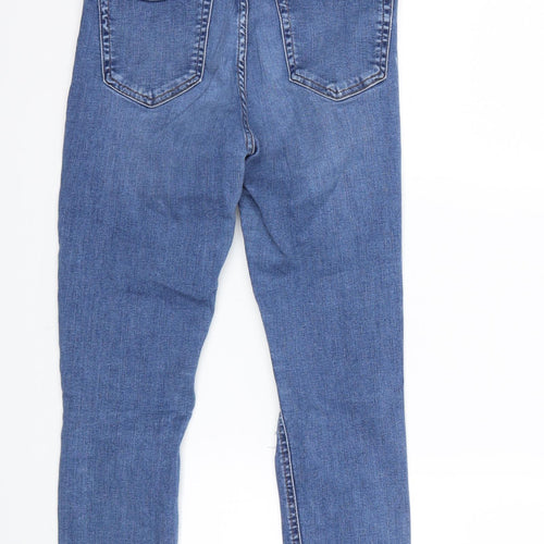 Topshop Womens Blue  Denim Skinny Jeans Size 28 in L30 in - Jamie
