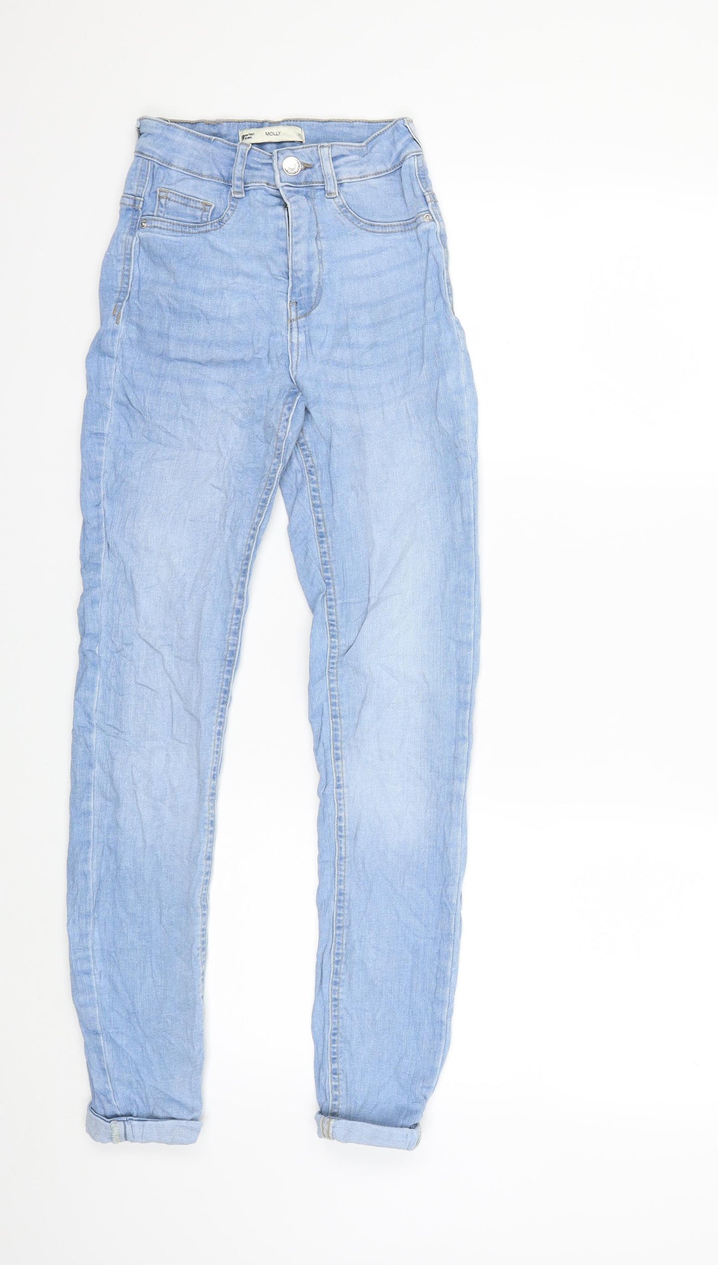 Gina Tricot Womens Blue  Denim Skinny Jeans Size XS L26 in