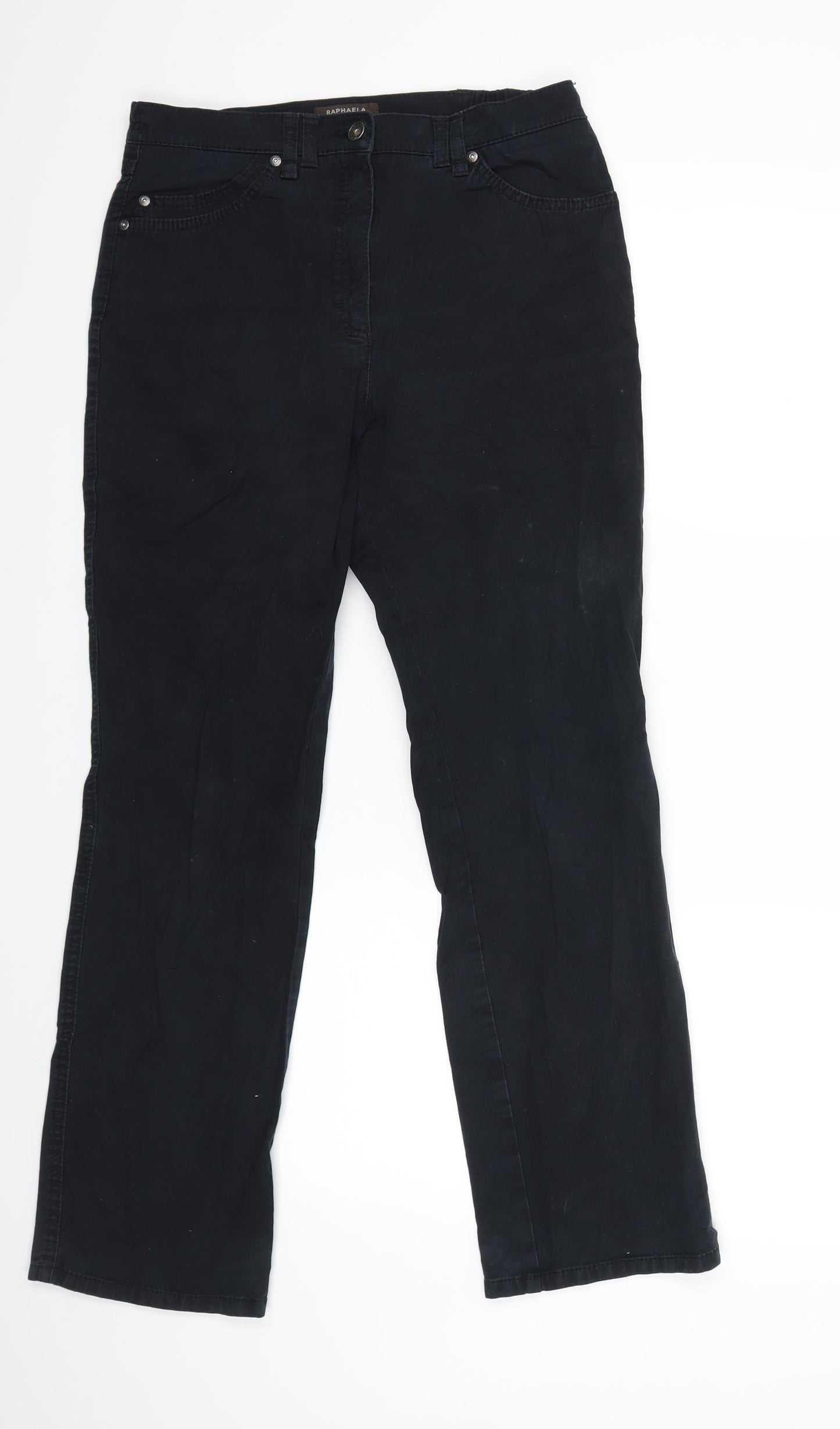 BRAX Womens Black   Straight Jeans Size 12 L29 in