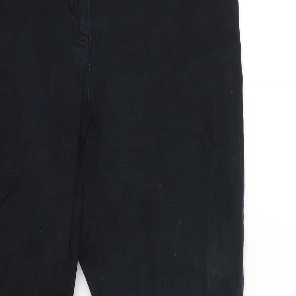 BRAX Womens Black   Straight Jeans Size 12 L29 in