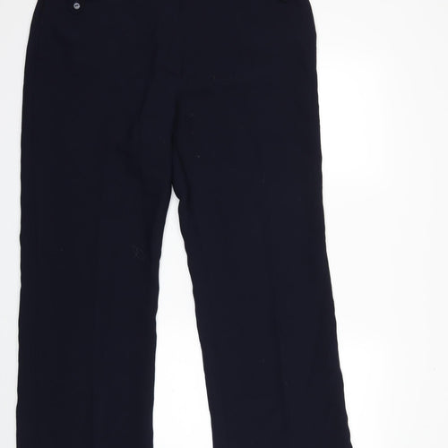 David Emanuel Womens Blue   Trousers  Size 18 L29 in