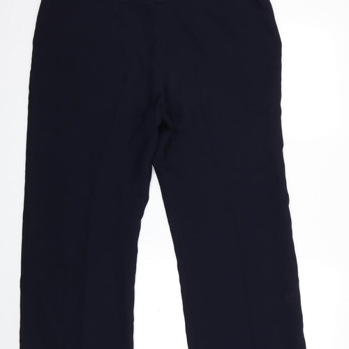 David Emanuel Womens Blue   Trousers  Size 18 L29 in