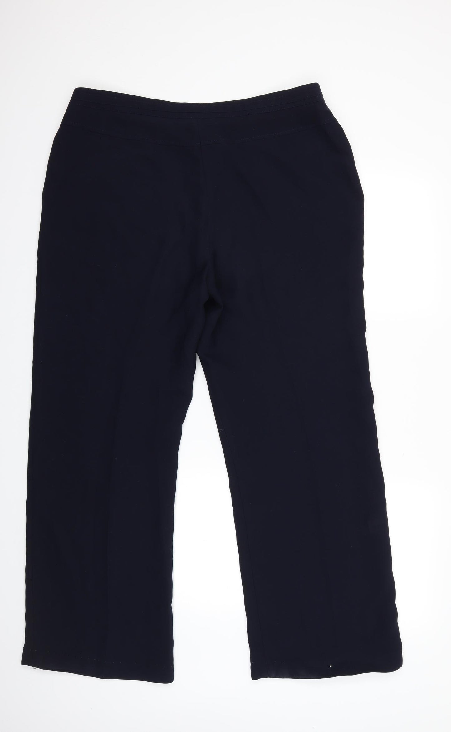 David Emanuel Womens Blue   Trousers  Size 18 L29 in