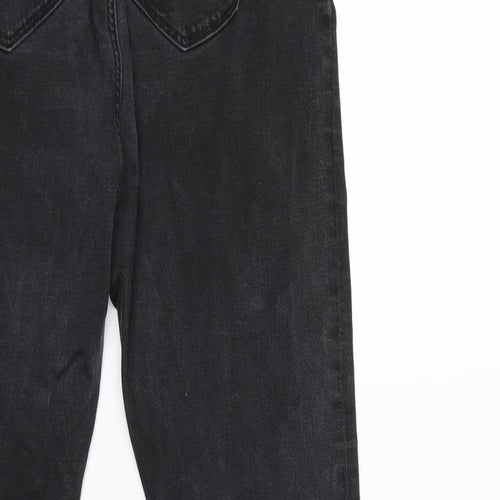 Marks and Spencer Womens Black  Denim Skinny Jeans Size 16 L27 in