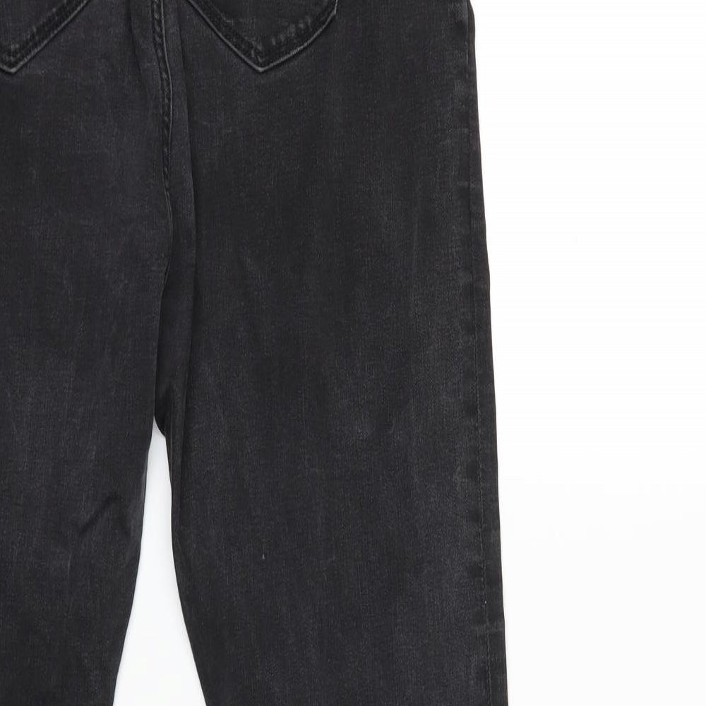 Marks and Spencer Womens Black  Denim Skinny Jeans Size 16 L27 in