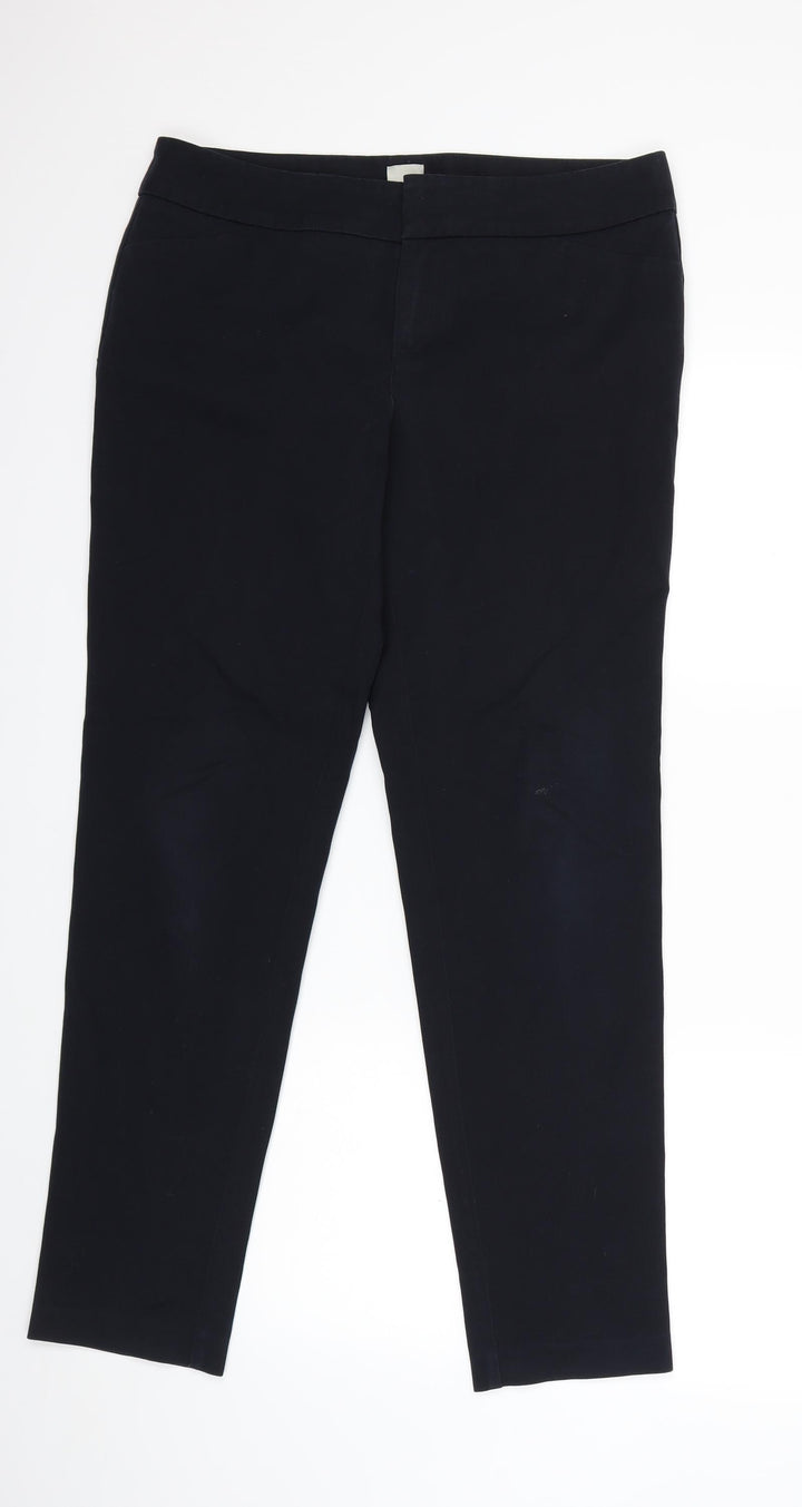 ecru Womens Blue Trousers Size 34 in L29 in