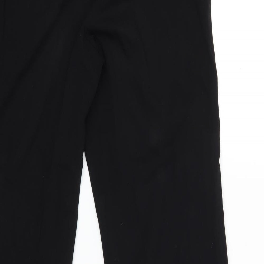 NEXT Womens Black   Trousers  Size 8 L28 in
