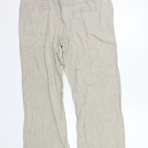 George Womens Beige   Trousers  Size 14 L27 in