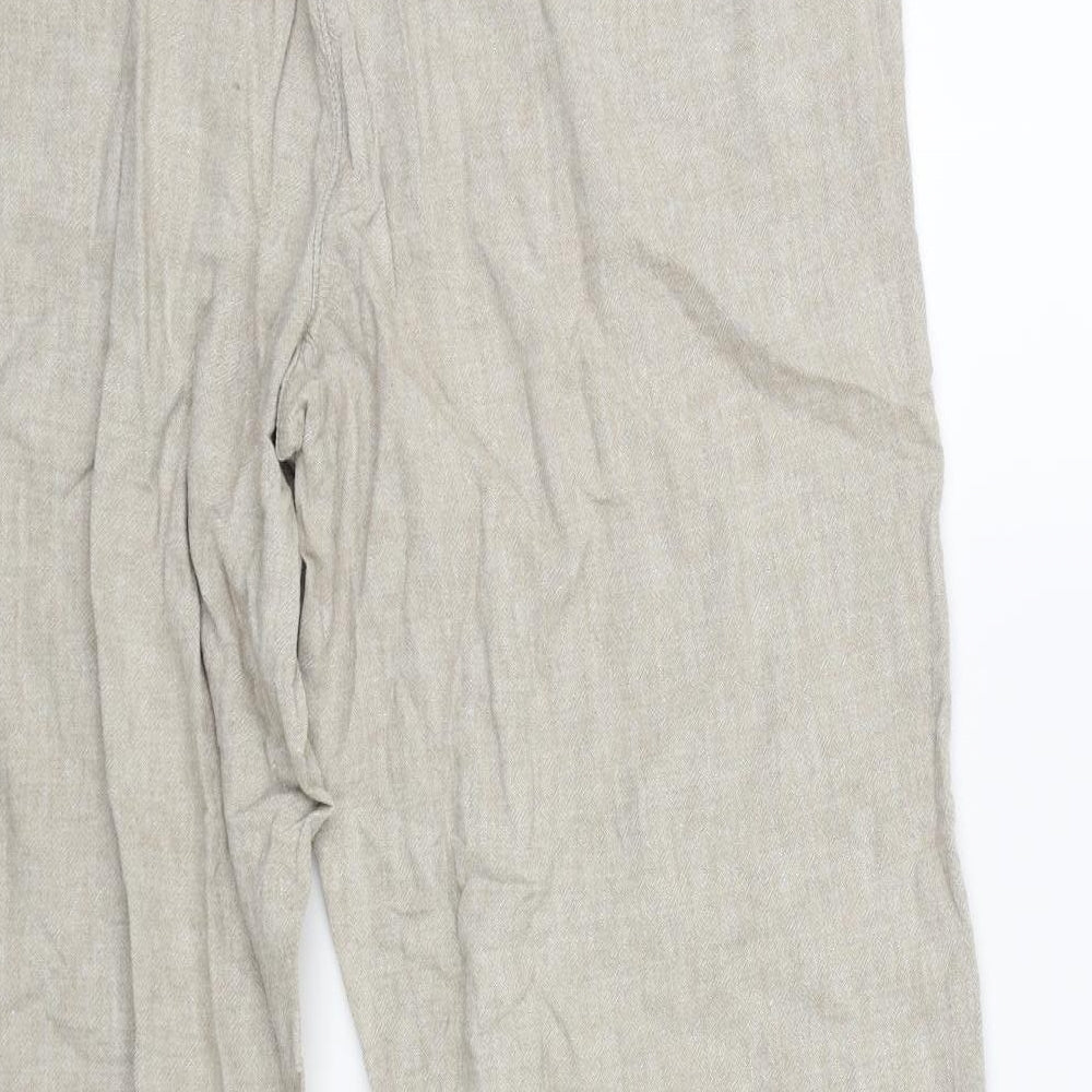 George Womens Beige   Trousers  Size 14 L27 in