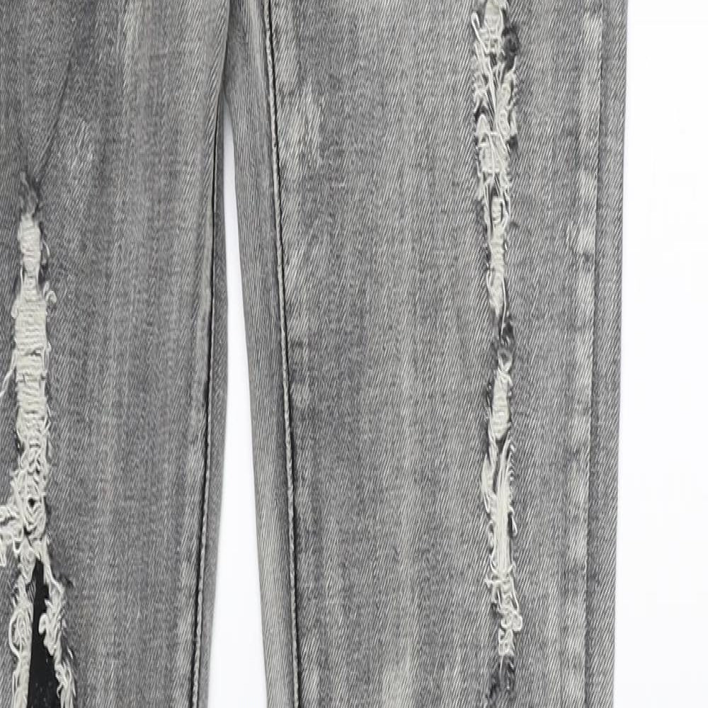 TALLY WEiJL Womens Grey  Denim Skinny Jeans Size 2XS L33 in
