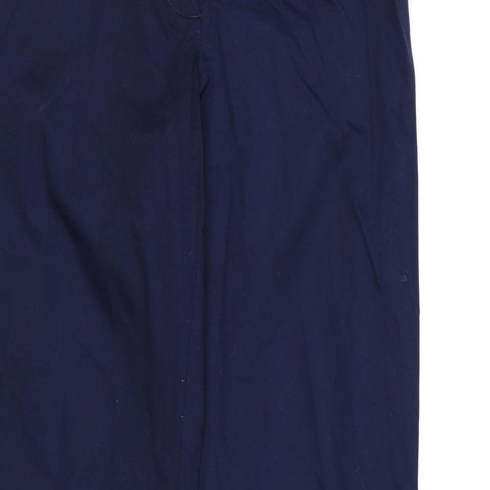 s.Oliver Womens Blue   Trousers  Size 12 L32 in