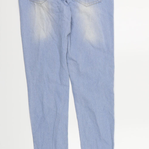 Denim co Womens Blue  Denim Straight Jeans Size 6 L30 in
