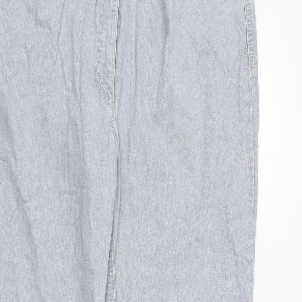 ZERRES Womens Blue  Denim Straight Jeans Size 20 L27 in