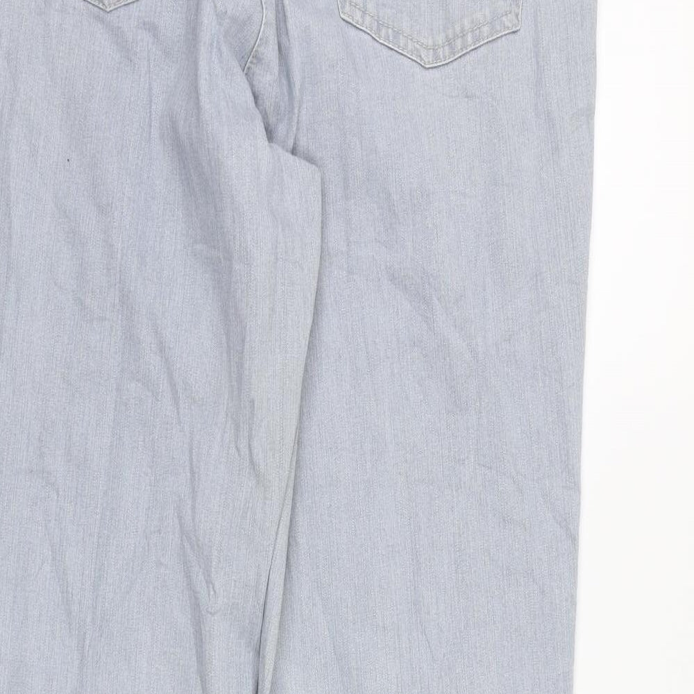 ZERRES Womens Blue  Denim Straight Jeans Size 20 L27 in
