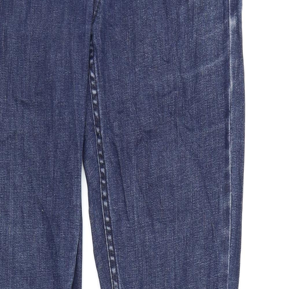 Topshop Womens Blue  Denim Skinny Jeans  L34 in