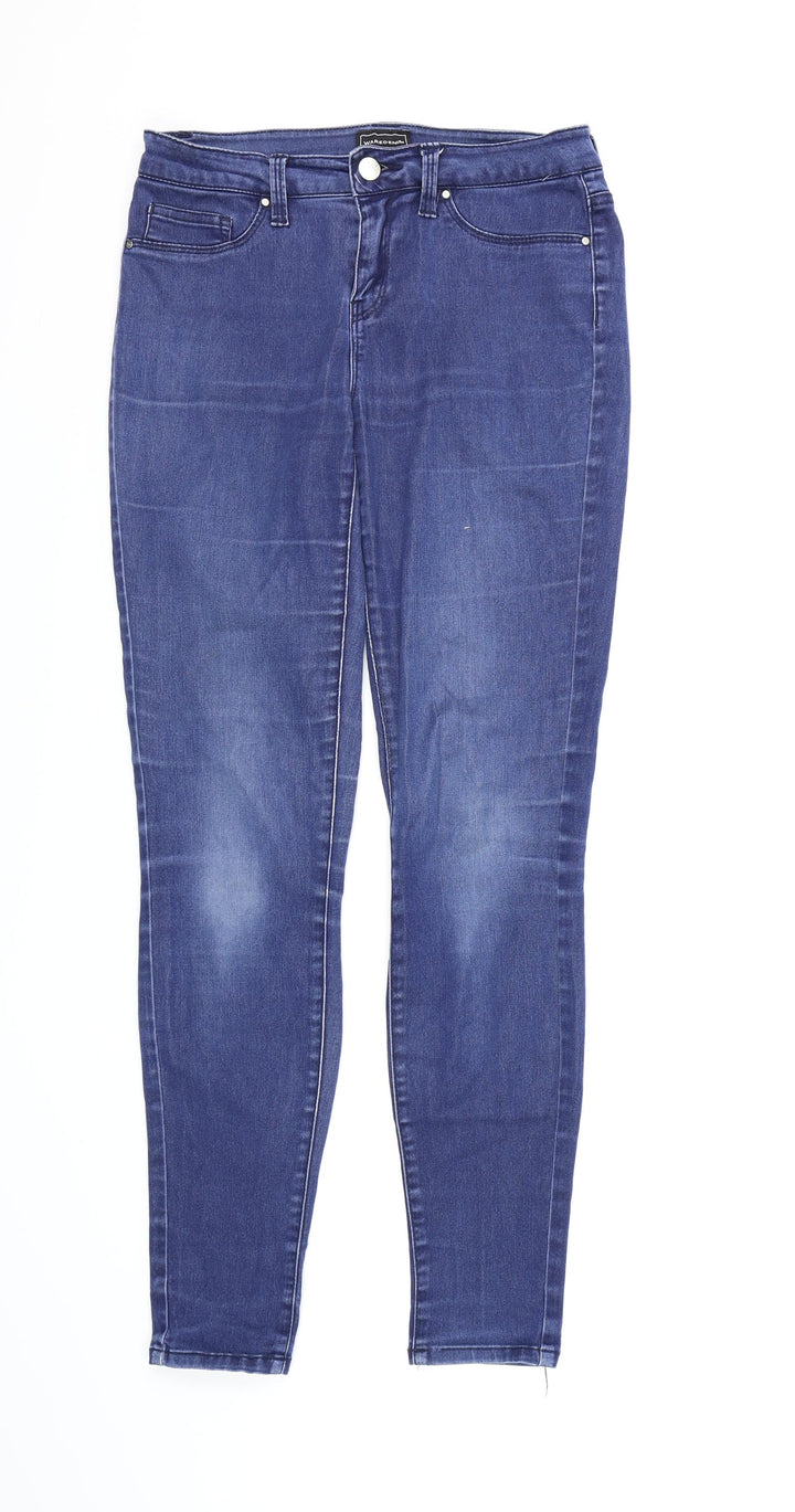 Waredenim Womens Blue  Denim Skinny Jeans Size 10 L27 in