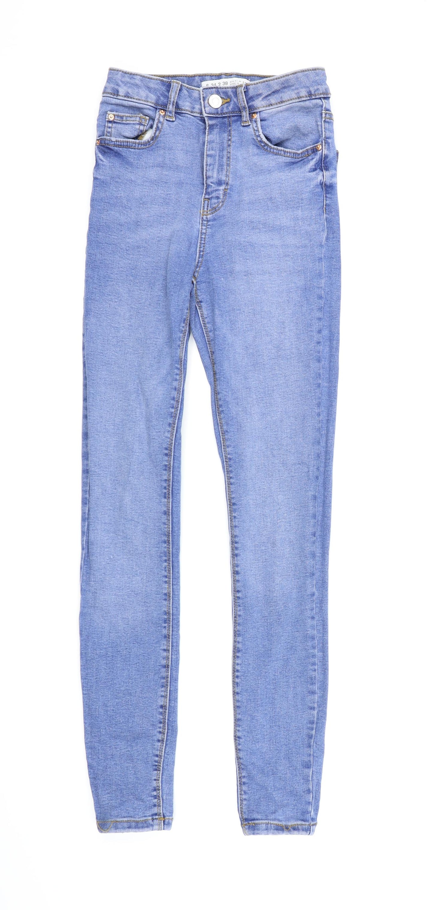 Denim co Womens Blue  Denim Skinny Jeans Size 6 L27 in - Skinny Jeans
