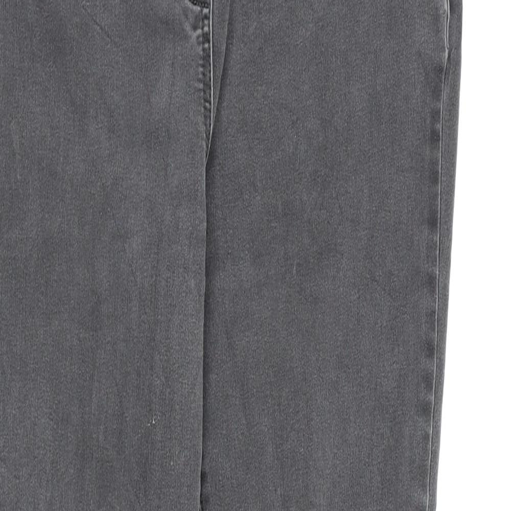 George Womens Grey  Denim Jegging Jeans Size 10 L26 in