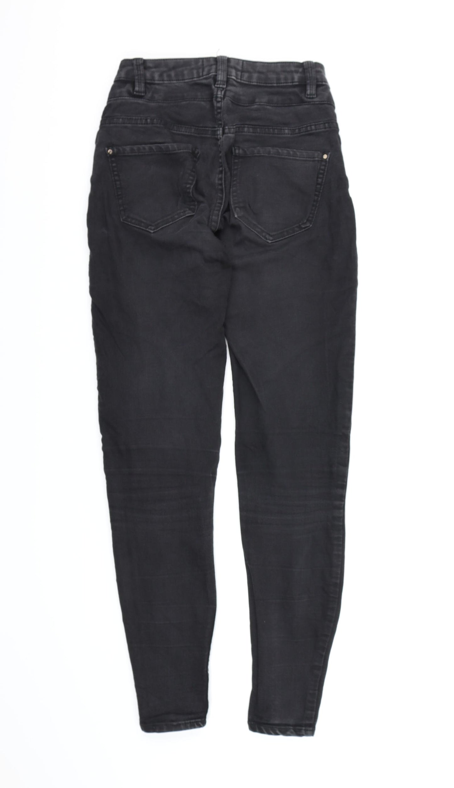 New Look Womens Black  Denim Skinny Jeans Size 6 L26 in
