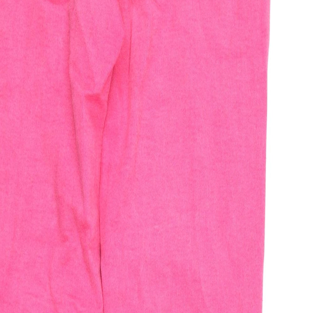 Amazing Woman Womens Pink  Denim Straight Jeans Size 18 L32 in