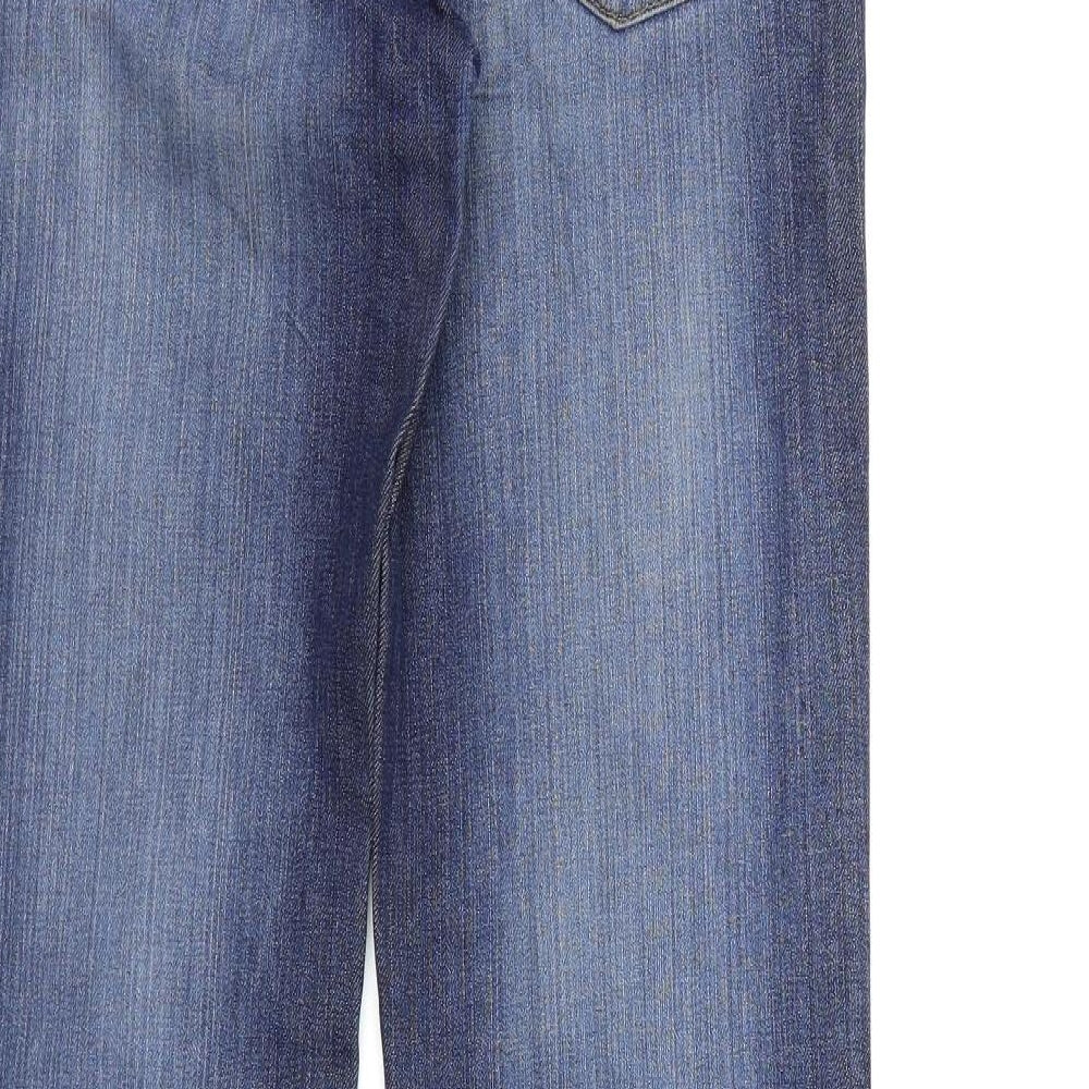 Preworn Mens Blue  Denim Bootcut Jeans  L32 in