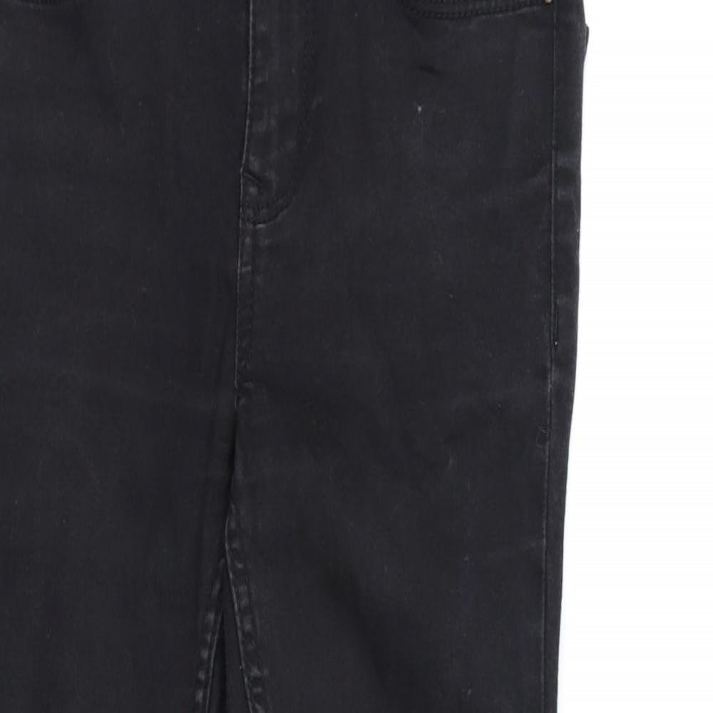 New Look Womens Black  Denim Skinny Jeans Size 4 L26 in - Skinny Jeans