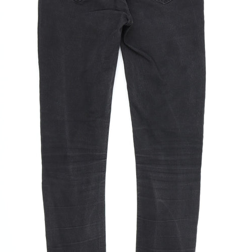 Divided by H&M Womens Black  Denim Skinny Jeans Size 6 L28 in
