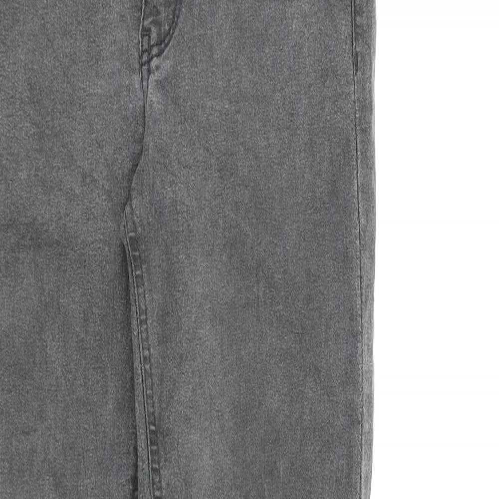 Sinsay Womens Grey  Denim Skinny Jeans Size 6 L27 in