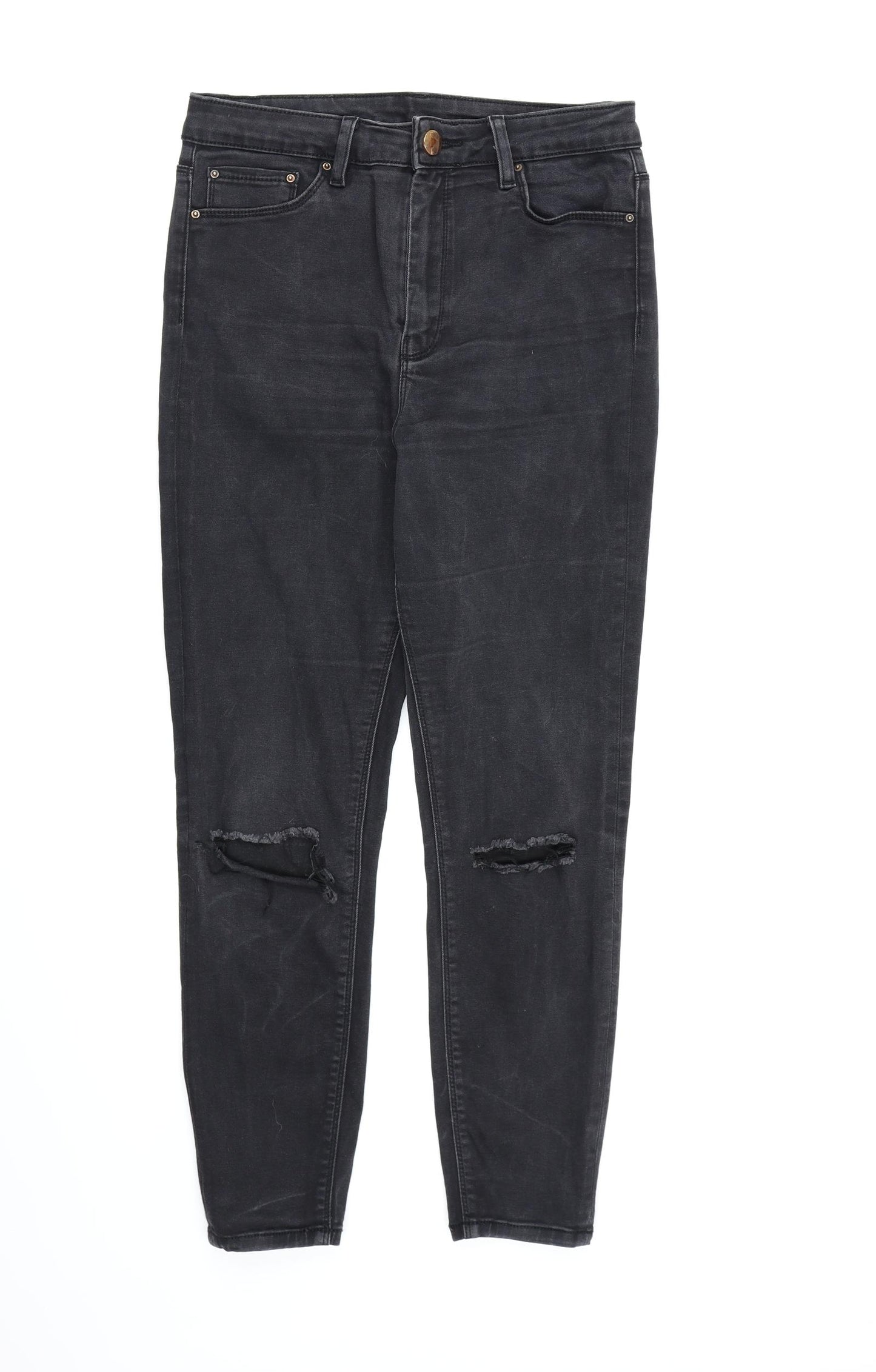 ASOS Womens Black  Denim Skinny Jeans  L30 in