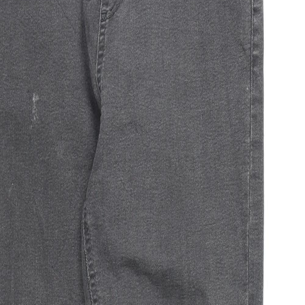 Marks and Spencer Womens Grey  Denim Jegging Jeans Size 10 L27 in